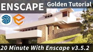 How To Render In ENSCAPE For SketchUp  Complete Guide [upl. by Eugen]