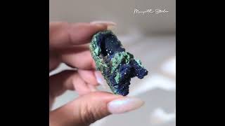 Moonpath Stones  AZ20 Azurite Malachite Anhui China [upl. by White701]