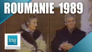 26 décembre 1989  Le procès Ceaușescu  Archive INA [upl. by Ahtennek]