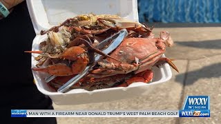 Community comes out to 43rd annual Biloxi Seafood Festival [upl. by Ettezus116]