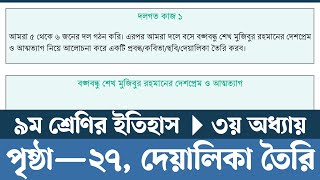 Class 9 Itihas o Samajik Biggan Chapter 3 Page 27  নবম শ্রেণির ইতিহাস ও সামাজিক বিজ্ঞান পৃষ্ঠা ২৭ [upl. by Janey]