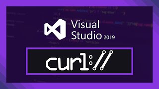 Build  Use static CURL with Visual Studio 2019 or 2017 [upl. by Tiduj]