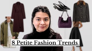 Biggest Fashion Trends For FallWinter 2024  Petite Edition [upl. by Hunfredo]