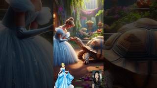 Princess Good Story Feeding Turtle shorts princess disneyprincess [upl. by Cagle]