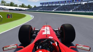 Ferrari F2004 Slick Tyres  Hockenheim 2001  Assetto Corsa [upl. by Burnard587]