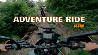 EXTREME OFFROAD RIDE ON KTM Adventure 250  Weekend Riders  Crazy Experience [upl. by Darton14]