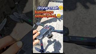 Drone s119 crash camera jebol😄 [upl. by Maillil678]