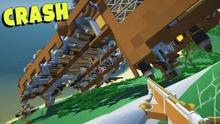 Airmen CRAFTING Steampunk Airships amp the CRASH Airmen Alpha Gameplay [upl. by Laurette26]