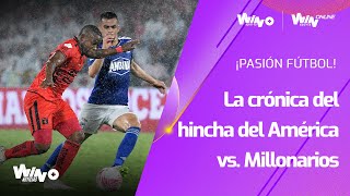 Así vivieron los hinchas la victoria de América de Cali 10 ante Millonarios [upl. by Nairrot]