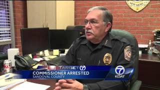 Sandoval County Commissioner Arrested [upl. by Assadah]