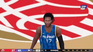 NBA 2K24 Live Simulation Gilas Pilipinas vs Georgia  FIBA Olympic Qualifying Tournament 2024 [upl. by Greabe]