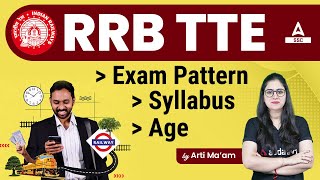 RRB TTE Syllabus Exam Pattern Age Limit  RRB TTE Recruitment 2023 Full Details [upl. by Atem]