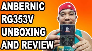 ANBERNIC RG353V UNBOXING AND REVIEW  Marlon Ubaldo [upl. by Dowdell]