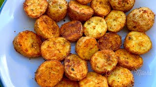 Roasted Potatoes  How To Make Crispy Roasted Potatoes In The Air Fryer [upl. by Aleksandr]