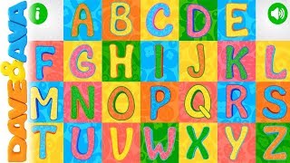 🎯 Learn ABC amp Tracing  Phonics for Kids from Dave and Ava 🎯 [upl. by Emiolhs71]