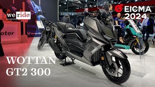 Wottan GT2 300  LIVE da EICMA 2024 [upl. by Aleihs238]