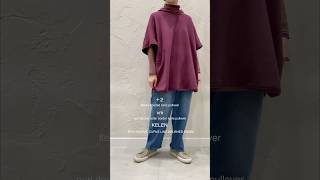 【 2024 AW collection ＋2 ＆ vm ＆ KELEN 】fleece hooded tunic pullover ＆ CURVE LINE BRUSHED DENIM [upl. by Maccarthy398]