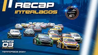 STOCK CAR 2024  RECAP ETAPA 03 INTERLAGOS [upl. by Asiulana]