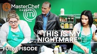 Bikers Burger Nightmare in MasterChef Canada  S04 E05  Full Episode  MasterChef World [upl. by Osy535]