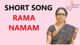 Short Song  Rama Namam [upl. by Hoye]