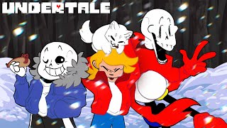 The Skeleton Bros of Snowdin Undertale EP 2 [upl. by Yessac690]