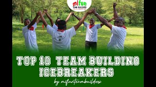 Top 10 Team Building Ice breakers  Break monotony for your team with these [upl. by Vasily]