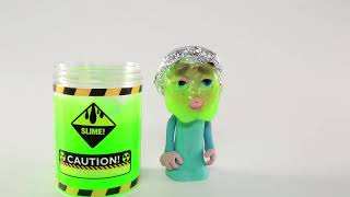 TROUBLE Superhero Babies Elsa Disney Frozen and Hulk Clay Play Doh Stop Motion Videos [upl. by Salkin]