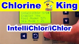 Setting Up an Intellichlor or iChlor With Pentairs Easy Touch Automation  Chlorine King [upl. by Aymer]