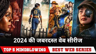 Top 5 Hindi Dubbed Web Series on Prime video Disney Best web series 2024 [upl. by Bride]