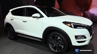 2019 Hyundai Tucson HTRAC Limited  Exterior and Interior Walkaround  Debut 2018 New York Auto Show [upl. by Jerrold387]