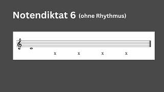 Notendiktat für Anfänger 6  Gehörtraining mit Solmisation [upl. by Llatsyrk737]