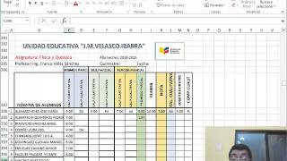 ¿CÓMO REGISTRAR NOTAS CON FORMATOS PREDISEÑADOS EN EXCEL [upl. by Feune301]