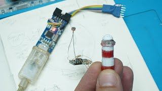 Project Update Solar Lighthouse in Resin with Attiny85 [upl. by Ailasor]