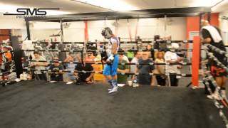 Yuriorkis Gamboa Workout at IMP Gym [upl. by Sibeal]