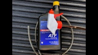 Overfilled Transmission EASY FIX from home [upl. by Adnohsor]