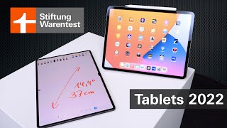 Test Tablets 2022 Das beste Tablet finden  so gehts Tablets von 100 € bis Galaxy Tab S8 Ultra [upl. by Adda]