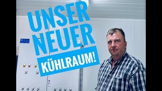 Obsthof Raddatz  Da ist er Unser neuer Kühlraum [upl. by Lewls]