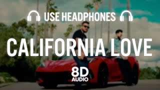 CALIFORNIA LOVE 8D AUDIO Cheema Y  Gur Sidhu  New Punjabi Song 2023  New Punjabi Song [upl. by Yenobe826]