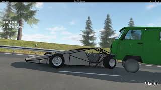 F1 Concept Cars vs Truck Trailers Epic Upsets amp Tumbles [upl. by Nyrhtak]