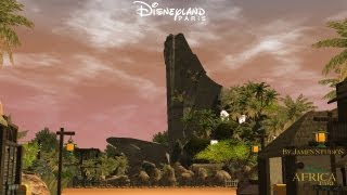 DISNEYS AFRICA Park By JameS StudioS Trailer 2 Disneyland Paris RCT3 [upl. by Alleroif]