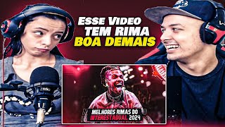 MELHORES RIMAS INTERESTADUAL 2024ðŸ’¥  REACT WALLZITU E CAMILA [upl. by Cyrie]