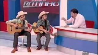 Luis Gustavo e Luis Augusto no Programa do RATINHO [upl. by Hilaire778]