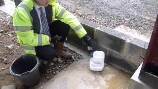 Visqueen Liquid Gas Membrane Primer installation part 2 [upl. by Squier]