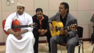 Rashid Matar Bahraini Flamenco Guitarist راشد مطر عازف جيتار بحريني [upl. by Pentheas405]