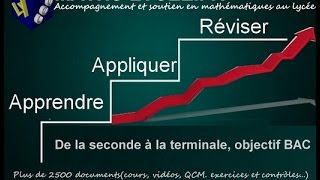 Equation cartésienne dune droite  intersection de deux droites [upl. by Allistir490]