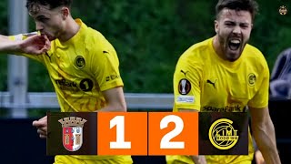 SC Braga  FK BodøGlimt 12 RESUMO amp Highlights UEFA Europa League 202425 [upl. by Ruy]