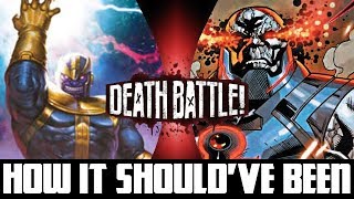 How Thanos VS Darkseid DEATH BATTLE Shouldve Been [upl. by Yrrol]