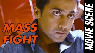 Mass Fight Scene  Anjaan  Suriya  Samantha  Vidyut Jamwal  Linguswamy [upl. by Raviv]