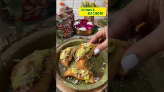 Easy and Tasty GHUGRA Kachori Diwali Special Snacks ❤️🤤foodshortsviralshortsviralvideotrending [upl. by Campball]