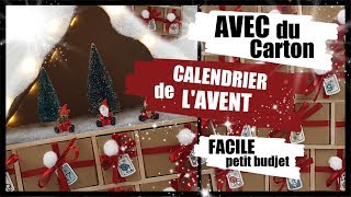 FABRIQUE TON CALENDRIER DE LAVENT AVEC DU CARTON [upl. by Gae]